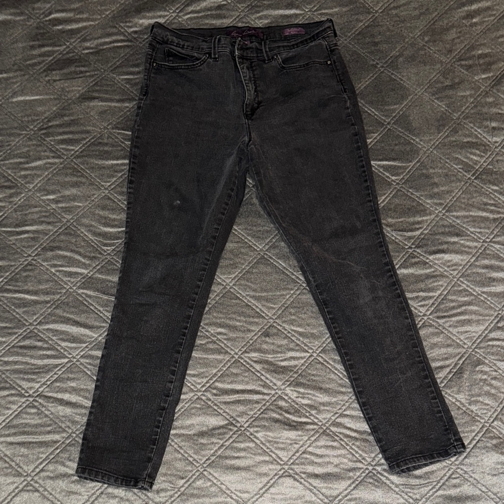 Gloria Vanderbilt Women's Dark Gray Skinny Jeans